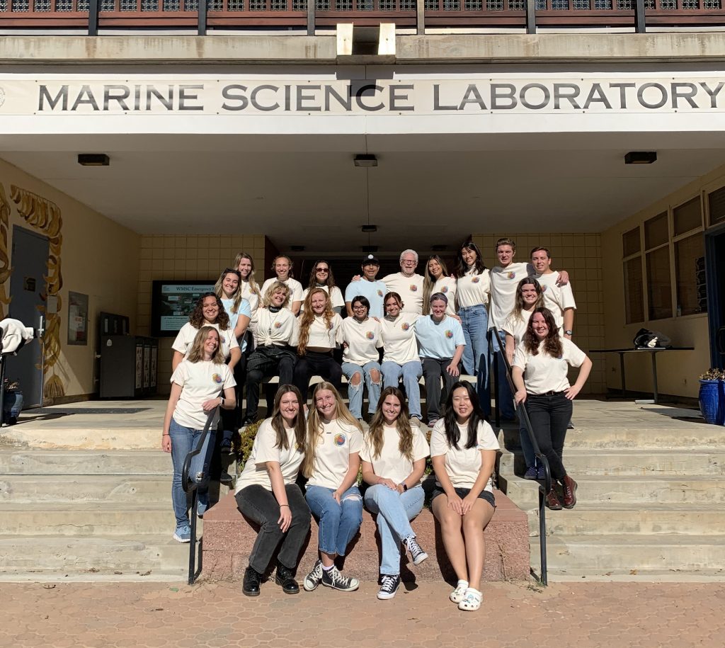 CSU Marine Biology Semester Class Photo 2022